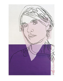 Andy Warhol - Self-Portrait, c.1978 (Purple and White) Obrazy