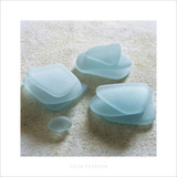 Sea Glass, Soft Blue Póster por Celia Pearson