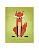The Crooked Fox Poster by John Golden