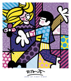 Love at First Sight Plakater af Romero Britto Love at First Sight Plakater af Romero Britto