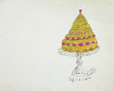 Cake, c.1959 (brown and pink) Posters tekijänä Andy Warhol Cake, c.1959 (brown and pink) Posters tekijänä Andy Warhol