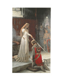 L'accolade Affiches par Edmund Blair Leighton