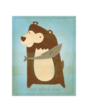 The Happy Bear Posters by John Golden