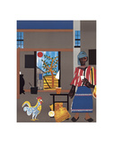 Morning of the Rooster, c.1980 Affiches par Romare Bearden
