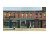 Early Sunday Morning, c.1930 Kunst von Edward Hopper