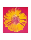 Flower for Tacoma Dome, c. 1982 (pink & yellow) Posters par Andy Warhol