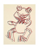 Frog, c.1983 Póster por Andy Warhol