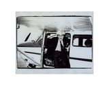 Self-Portrait, c.1982 (airplane) Plakater af Andy Warhol