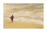 The Surfer Gicleetryck av Carlos Casamayor
