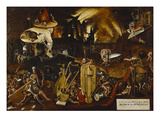 Hell Giclee Print by Hieronymous Bosch (Follower of)