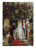The Wedding Party Giclee Print by Carl Herpfer