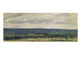 An Extensive Landscape Giclee Print by Theodore Rousseau