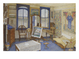 Le studio de l'artiste Reproduction procédé giclée par Wilhelmina Palmer