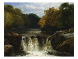 The River Lynn, Devon Giclee Print by John Brandon Smith