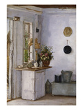 A Kitchen Interior Giclee Print by European School (Early 20th Century) 