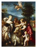 The Rape of Europa Giclee Print by Francesco Montemezzano