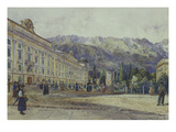 Burg, Innsbruck Giclee-trykk av Rudolf Bernt