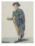 A Noble Student of Oxford Giclee Print by Robert Dighton
