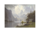 In the Mountains, c.1867 Posters par Albert Bierstadt
