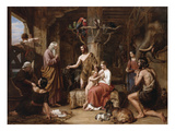 The Return of the Dove to the Ark Giclee Print by Charles Landseer