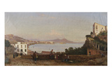 Bay of Naples Giclee Print by Giacinto Gigante