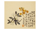 A Page (Flowers) from Flowers and Bird, Vegetables and Fruits Giclée-Druck von Li Shan