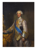Portrait of the Infante Don Luis Antonio Jaime De Borbon (1727-1785), Wearing a Grey Satin Suit… reproduction procédé giclée par Anton Raphael Mengs