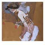 Woman with Red Corset; La Femme Au Corset Rouge Giclée-Druck von Edouard Vuillard
