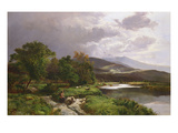 A Welsh Stream Giclee Print by Sidney Richard Percy