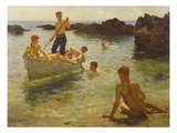 Morning Splendour Giclée-Druck von Henry Scott Tuke
