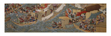 The Conquest of Korea by Empress Jingu Reproduction procédé giclée par Sumiyoshi Hiroyuki