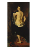 The Undressing; La Deshabillee Giclee-trykk av Charles Edouard Boutibonne The Undressing; La Deshabillee Giclee-trykk av Charles Edouard Boutibonne