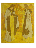 The Two Graces; Les Deux Graces Giclée-Druck von Paul Ranson
