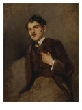 Portrait of a Young Man Giclee Print by Wilhelm Maria Hubertus Leibl