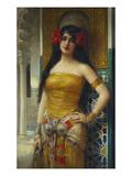The Favourite of the Harem Reproduction procédé giclée par Leon Francois Comerre