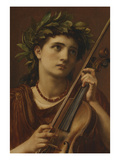 Music, Heavenly Maid Giclee Print by Edward John Poynter