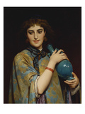 The Circassian Girl Giclee Print by Louis Edouard Dubufe
