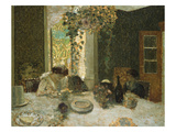 The Dining Room; La Salle a Manger Reproduction procédé giclée par Edouard Vuillard