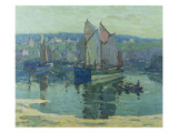 Concarneau Reproduction procédé giclée par Terrick Williams