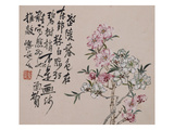 A Page (Flowers) from Flowers and Bird, Vegetables and Fruits Giclée-Druck von Li Shan