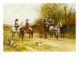 Heywood Hardy - A Wayside Conversation - Giclee Baskı Heywood Hardy - A Wayside Conversation - Giclee Baskı
