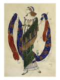 Costume Design for Cleopatra - a Dancer Giclée-Druck von Leon Bakst