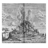 Subterranean World; Mundus Subterraneus Giclee Print by Athanasius Kircher