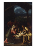 The Nativity Lámina giclée por Giulio Romano The Nativity Lámina giclée por Giulio Romano
