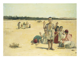 Prayertime in the Desert reproduction procédé giclée par Frantz Charlet