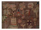 The Gingerbread House; Lebkuchen Bild Reproduction procédé giclée par Paul Klee