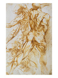 Anatomical Studies: Nudes in Combat reproduction procédé giclée par Peter Paul Rubens