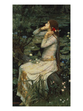 Ophelia Giclée-Druck von John William Waterhouse
