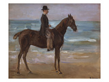 A Rider on the Shore Giclée-Druck von Max Liebermann