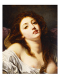 A Young Woman, Bust Length Giclee Print by Jean-Baptiste Greuze